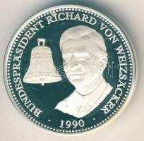 NSZK 1990. "Richard von Weizsäcker" Ag 14,4g T:PP