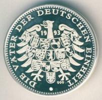 NSZK 1990. "Richard von Weizsäcker" Ag 14,4g T:PP