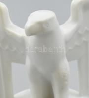 Fürstenberg 1936 Berlini Olimpia porcelán sas figura - Olympia - Adler. Fehér mázas, jelzett, sérülé...
