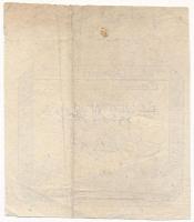 Franciaország 1793. 50s "Assignata" vízjellel és szárazpecséttel T:III folt
France 1793. ...