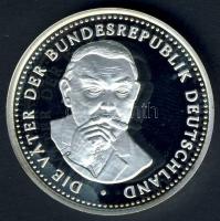 NSZK 1995. "Az NSZK atyjai" Ag 10g T:PP