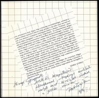 1984 Probstner János grafikáinak kiállítása. Sümegi György előszavával. A művész, Probstner János (1...