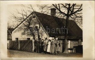 1920 Návrsí, Rolessengrün (Turany); Zur Erinnerung an den Feuerwehr Ball, Johann Klich. Bäckerei / In memory of the firefighters' ball, bakery. photo