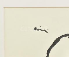 Rippl-Rónai József (1861-1927): Aktok. Cinkográfia, papír, jelzett a cinkográfián, paszpartuban, 23×...