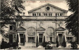 Wiesbaden, Neues Kurhaus, rechte Seitenfront / spa, bath