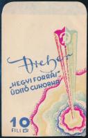 cca 1935-1940 Dreher Hegyi Forrás cukorka, használatlan papírtasak