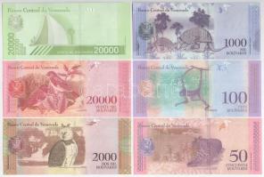 Venezuela 2011-2019. 2B-20.000B (12xklf) T:I,I-
Venezuela 2011-2019. 2 Bolivares - 20.000 Bolivares...