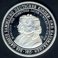 NSZK DN "A legnagyobb német mesegyűjtemény" Ag 20g T:PP