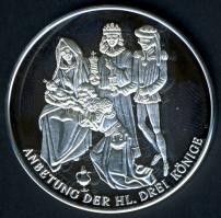 NSZK 1998. "Karácsony Alsó-Bajoroszágban" Ag 15,1g T:PP