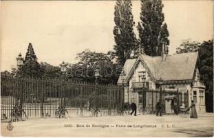 Paris, Bois de Boulogne, Porte de Longchamps