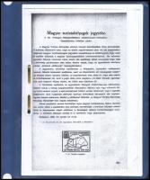 1938 Magyar turistabélyegek jegyzéke (csak 1 pld, Ritka!)