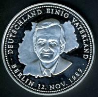 NSZK 1990. "Német Egység" Ag 20g T:PP