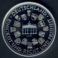 NSZK DN "Német állatvilág - Róka" Ag 10g T:PP