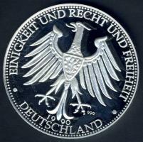 NSZK 1990. "Német Egység" Ag 20,2g T:PP