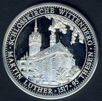 NSZK DN "Wittenbergi kastélytemplom" Ag 19,7g T:PP