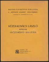 Kézdi-Kovács László műveinek gyűjteményes kiállítása. Bp., 1906, Könyves Kálmán Rt. 11 p. Katalógus. Kiadói papírkötés, borító hátulján apró sérüléssel..