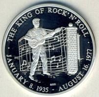 NSZK DN "Elvis Presley a rock´n´roll királya" Ag 20g T:PP
