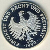 NSZK 1990. "Sachsen" Ag 25,1g T:PP