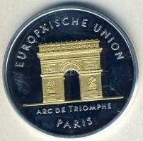 NSZK DN "Az EU fővárosai/Párizs" Ag 15,1g T:PP