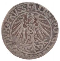 Német Államok / Szilézia-Legnica-Brieg 1544. 1Gr Ag "II. Frigyes" (1,84g) T:2-,3 patina German States / Silesia-Liegnitz-Brieg 1544. Groschen Ag "Frederick II" (1,84g) C:VF,F patina