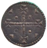 1141-1162. Denar Ag II. Géza (0,24g) T:1- patina Hungary 1141-1162. Denar Ag Geza II (0,24g) C:AU patina Huszár: 150., Unger I.: 74.