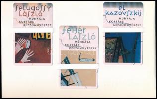 Várfok Galéria. Jubileumi Esztendő. Kortárs Képzőművészet. Bp.,[2001.], Várfok Galéria. Benne Bodócz...