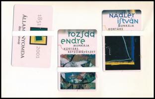 Várfok Galéria. Jubileumi Esztendő. Kortárs Képzőművészet. Bp.,[2001.], Várfok Galéria. Benne Bodócz...