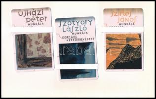 Várfok Galéria. Jubileumi Esztendő. Kortárs Képzőművészet. Bp.,[2001.], Várfok Galéria. Benne Bodócz...