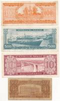 Paraguay 1943-1982. 1G-500G (4xklf) T:III folt
Paraguay 1943-1982. 1 Guarani - 500 Guaranies (4xdif...
