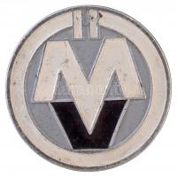 ~1970. MV (Munkavédelmi Őr) festett fém jelvény (36mm) T:2