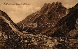 1915 Cave del Predil, Raibl (Tarvisio, Südtirol); Fünfspitz
