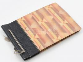 1934-1936 Fényképalbum 77 db fotóval, többségében feliratozott, néhány hiánnyal