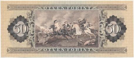 1980. 50Ft "H 606 102618" nyomdai papírránccal T:I Adamo F22