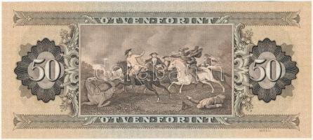 1975. 50Ft "D 003 005831" nyomdai papírránccal T:I Adamo F21