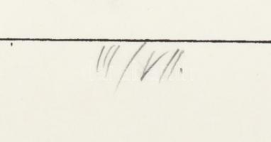 Bogdándy Zoltán Szultán (1953-): A csürhe művészete, 1987. Szitanyomat, papír, jelzett, számozott: I...