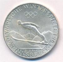 Ausztria 1964. 50Sch Ag "IX. Téli Olimpia Innsbruck" T:1- Austria 1964. 50 Schilling Ag "9th Winter Olymplics Innsbruck" C:AU  Krause KM#2896