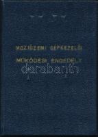 1962 Fényképes moziüzemi gépkelezői működési engedély