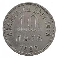 Montenegró 1906. 10p Ni T:2 Montenegro 1906. 10 Para Ni C:XF Krause KM#2