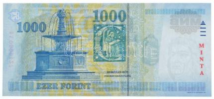 2003. 1000Ft "MINTA" felülnyomással, "DA 0000127" sorszámmal T:I / Hungary 2003....
