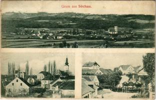 Söchau, Kirche, Festivel, Platz, Strasse / church, street, square, festival (EK)