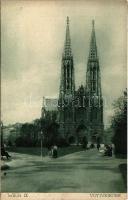 1915 Wien, Vienna, Bécs IX. Votivkirche / church
