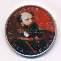 1947. 5Ft Ag "Kossuth" Batthyány Lajos festéssel T:2