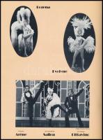 cca 1970 Folies Bergere képes erotikus műsorfüzet