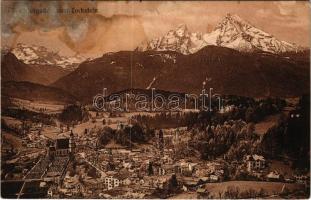 Berchtesgaden vom Lockstein (surface damage)