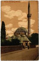 1918 Mostar, Karadzibeg Moschee / Karadoz Beg Mosque (EK)