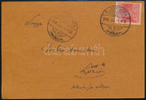 1919 Nagykikinda, meghívó a Nemzeti Szálló nagytermében rendezendő zártkörű tánckoteriákra, kétnyelv...