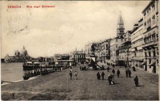 1912 Venezia, Venice; Riva degli Schiavoni