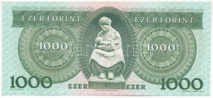 1996. 1000Ft "E 75036569" T:UNC,AU apró sarokhajlás / Hungary 1996. 1000 Forint "E 75...