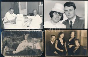 cca 1905-1960 23 db régi és modernebb fotólap