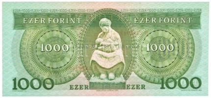 1983. november 10. 1000Ft "D 23933335" T:I / Hungary November 10,1983.1000 Forint "D ...